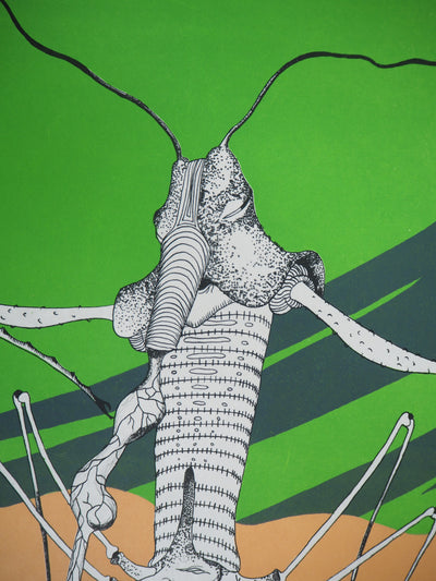 Félix LABISSE : L'Arthus des sables, Lithographie originale (photo de détail 5) - Crédit photo : Galerie Art.Paris