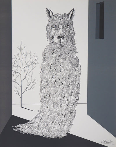 Félix LABISSE : La Bérénice, Lithographie originale (vue générale) - Crédit photo : Galerie Art.Paris