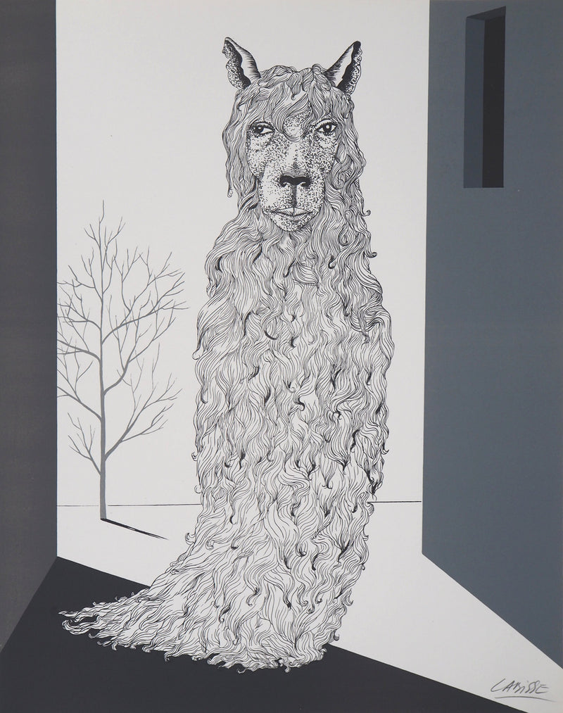 Félix LABISSE : La Bérénice, Lithographie originale (vue générale) - Crédit photo : Galerie Art.Paris