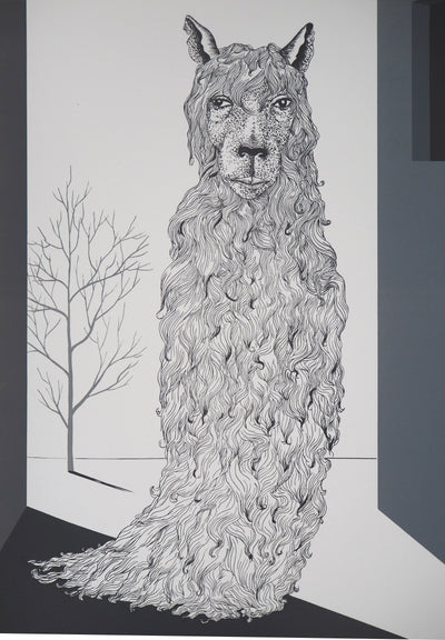 Félix LABISSE : La Bérénice, Lithographie originale (photo de détail 3) - Crédit photo : Galerie Art.Paris