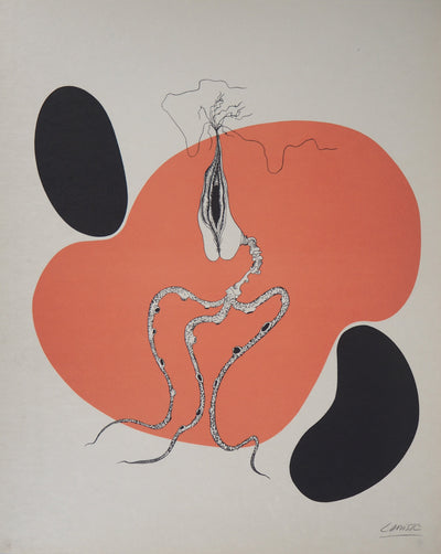 Félix LABISSE : Le Cherche-Midi, Lithographie originale (vue générale) - Crédit photo : Galerie Art.Paris
