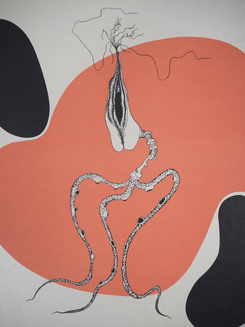 Félix LABISSE : Le Cherche-Midi, Lithographie originale (photo de détail 3) - Crédit photo : Galerie Art.Paris