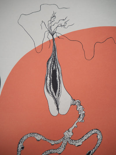 Félix LABISSE : Le Cherche-Midi, Lithographie originale (photo de détail 4) - Crédit photo : Galerie Art.Paris