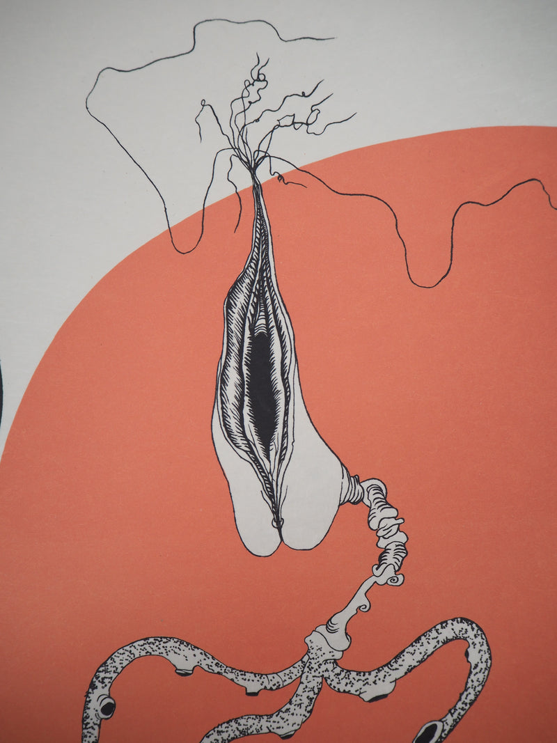 Félix LABISSE : Le Cherche-Midi, Lithographie originale (photo de détail 4) - Crédit photo : Galerie Art.Paris