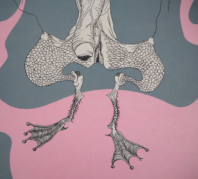 Félix LABISSE : Le Cyclope des marais, Lithographie originale (photo de détail 5) - Crédit photo : Galerie Art.Paris