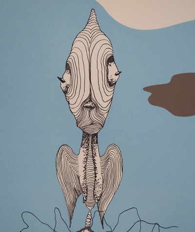 Félix LABISSE : L'Epigone, Lithographie originale (photo de détail 4) - Crédit photo : Galerie Art.Paris