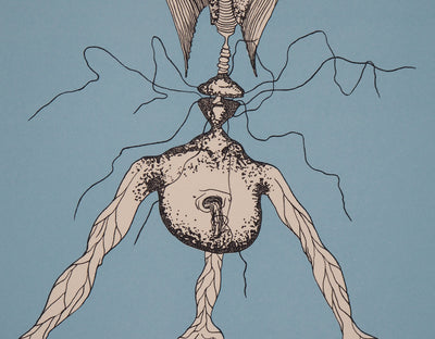 Félix LABISSE : L'Epigone, Lithographie originale (photo de détail 5) - Crédit photo : Galerie Art.Paris