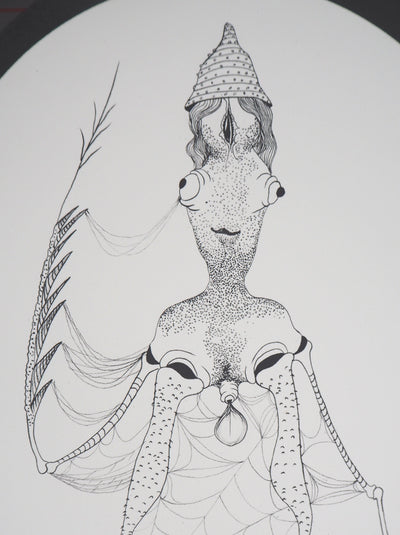 Félix LABISSE : L'Homlige, Lithographie originale (photo de détail 4) - Crédit photo : Galerie Art.Paris
