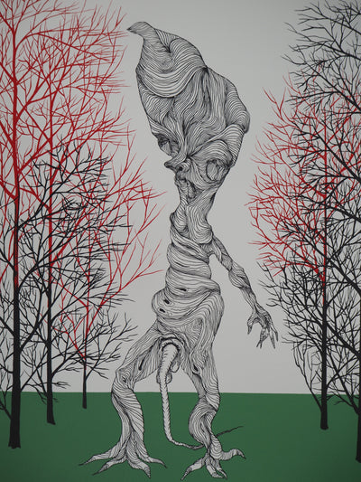 Félix LABISSE : La Mandragore, Lithographie originale (photo de détail 3) - Crédit photo : Galerie Art.Paris