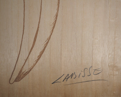 Félix LABISSE : Orchidée, le cri du coeur, Lithographie originale (photo de détail 6) - Crédit photo : Galerie Art.Paris
