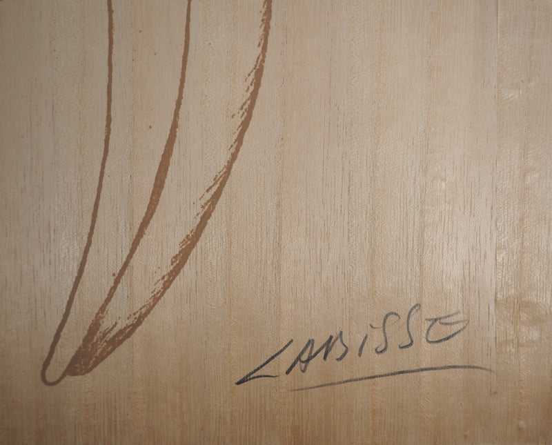 Félix LABISSE : Orchidée, le cri du coeur, Lithographie originale (photo de détail 6) - Crédit photo : Galerie Art.Paris