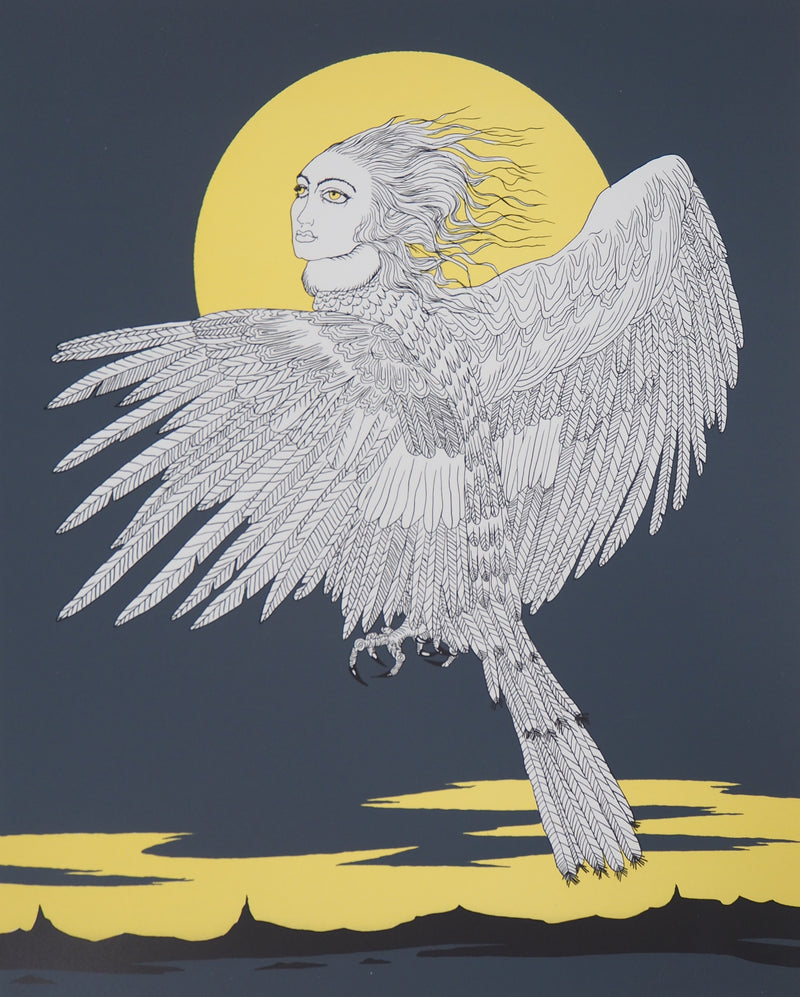 Félix LABISSE : Le Rose-Pleurs, Lithographie originale (vue générale) - Crédit photo : Galerie Art.Paris