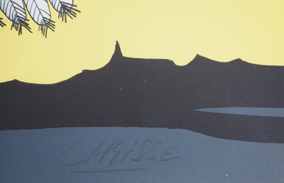 Félix LABISSE : Le Rose-Pleurs, Lithographie originale (photo de détail 2) - Crédit photo : Galerie Art.Paris