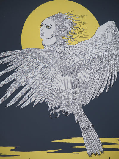 Félix LABISSE : Le Rose-Pleurs, Lithographie originale (photo de détail 3) - Crédit photo : Galerie Art.Paris