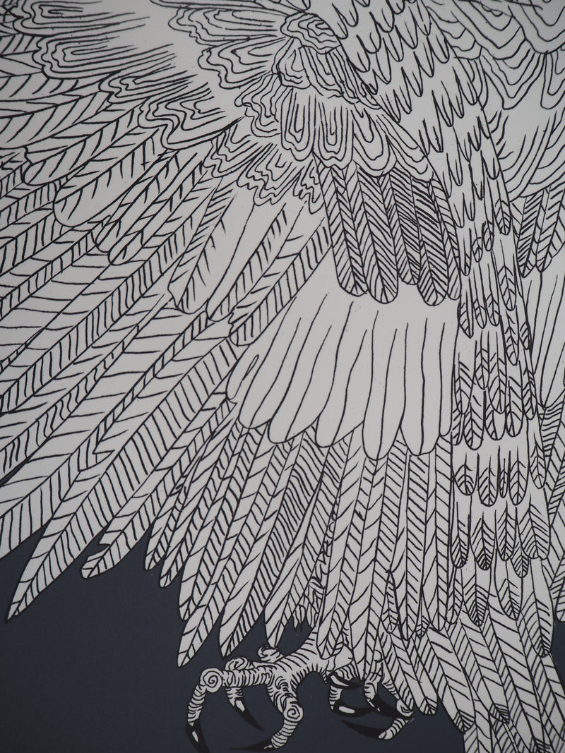Félix LABISSE : Le Rose-Pleurs, Lithographie originale (photo de détail 5) - Crédit photo : Galerie Art.Paris