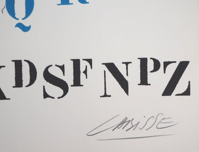 Félix LABISSE : La Tarentule des lettres, Lithographie originale (photo de détail 5) - Crédit photo : Galerie Art.Paris
