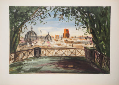 Pierre LAPRADE : Rome, 1957 - Lithographie
