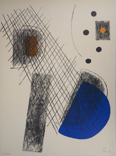 Berto LARDERA : Microcosmes intangibles - Lithographie (détail)