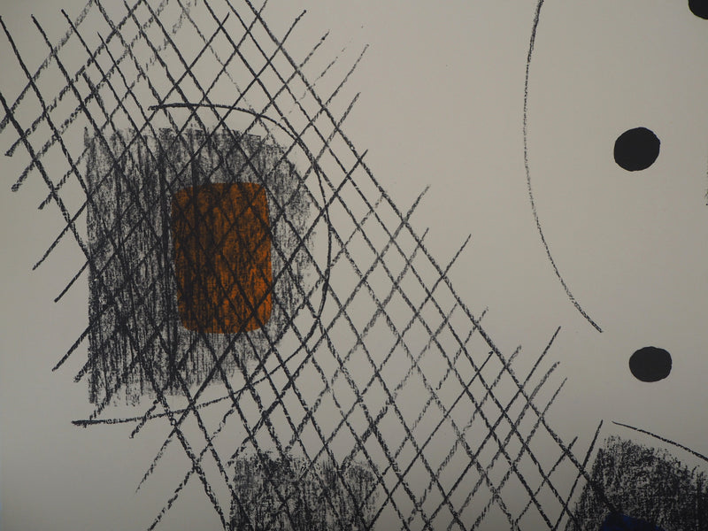 Berto LARDERA : Microcosmes intangibles - Lithographie (détail)