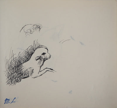 Marie LAURENCIN : Agneau - Dessin