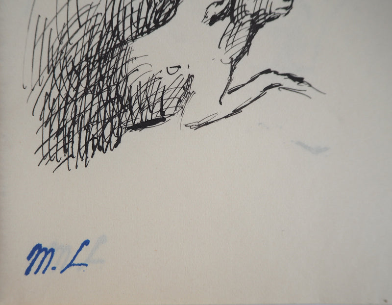 Marie LAURENCIN : Agneau - Dessin (détail)