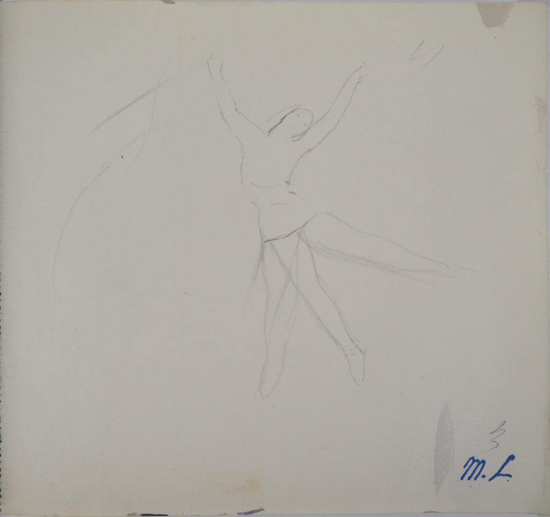Marie LAURENCIN : Ballerine - Dessin