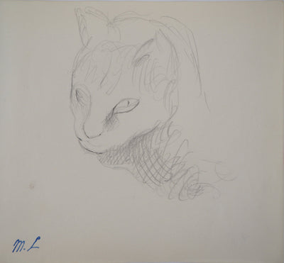 Marie LAURENCIN : Chat - Dessin