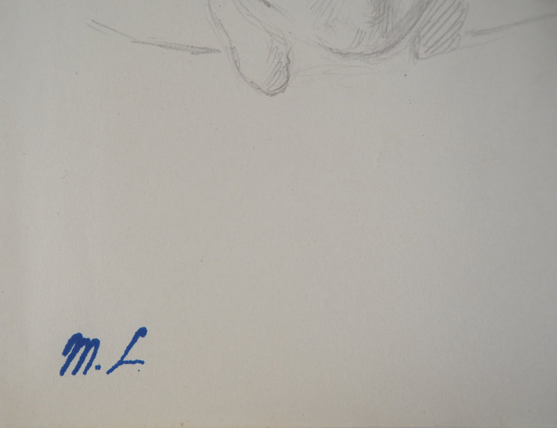 Marie LAURENCIN : Chaton - Dessin (détail)