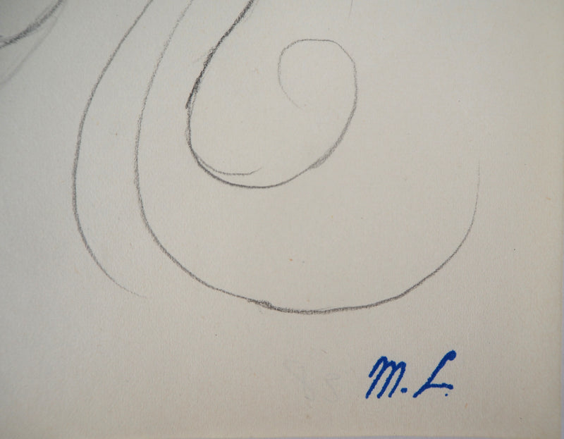 Marie LAURENCIN : Etude d’ornement - Dessin (détail)