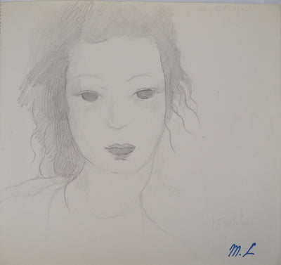 Marie LAURENCIN : Rêveuse - Dessin