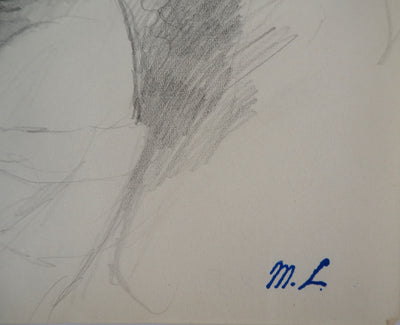 Marie LAURENCIN : Séductrice - Dessin (détail)