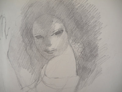 Marie LAURENCIN : Séductrice - Dessin (détail)