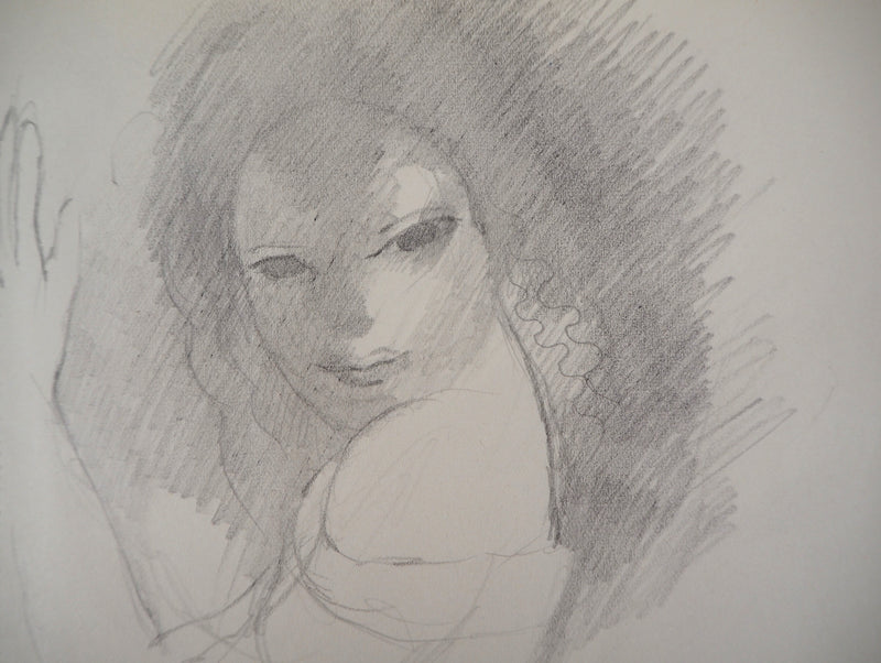 Marie LAURENCIN : Séductrice - Dessin (détail)
