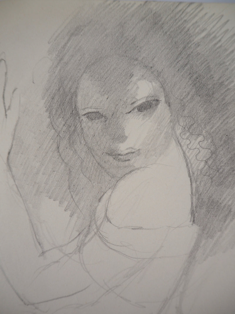 Marie LAURENCIN : Séductrice - Dessin (détail)