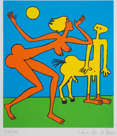 Charles LE BARS : Rencontre - Sérigraphie