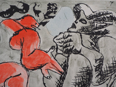  LE CORBUSIER : Arguments, Lithographie originale (photo de détail 4) - Crédit photo : Galerie Art.Paris