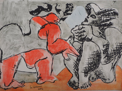  LE CORBUSIER : Arguments, Lithographie originale (photo de détail 5) - Crédit photo : Galerie Art.Paris