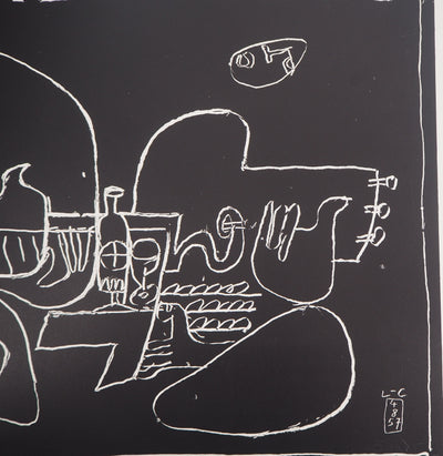  LE CORBUSIER : Deux Musiciennes, 1957 - Lithographie (détail)