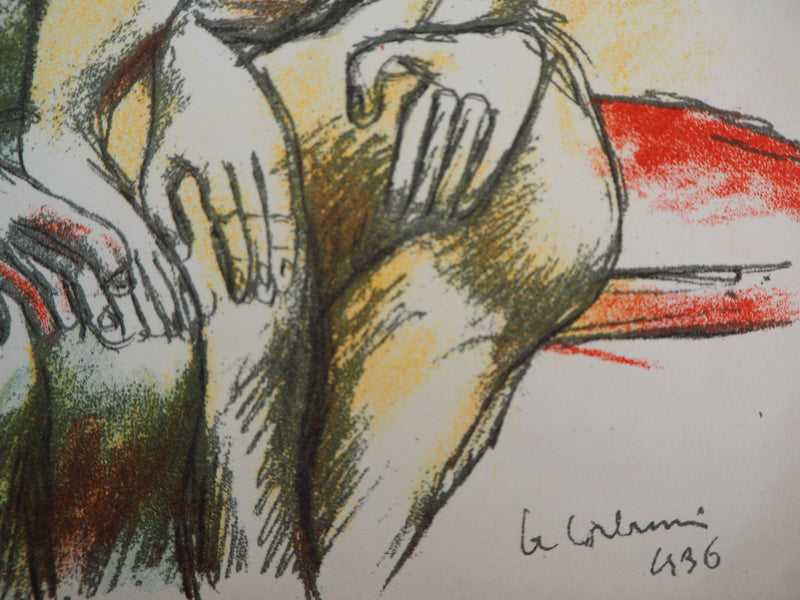  LE CORBUSIER : Trois nus, Lithographie originale (photo de détail 2) - Crédit photo : Galerie Art.Paris