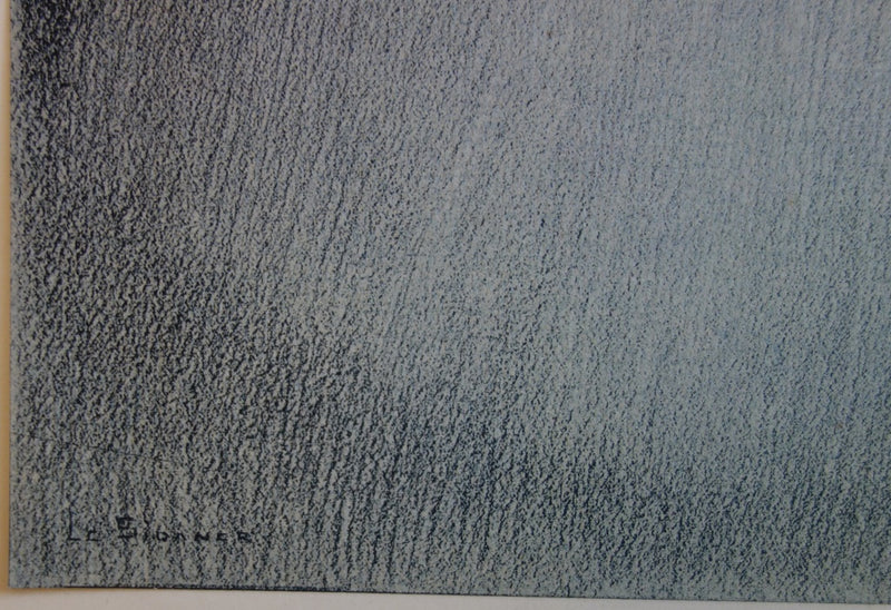 Henri LE SIDANER : La Ronde - Lithographie (détail)