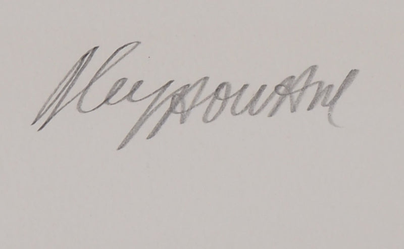 Alain LE YAOUANC : Korkozégone - Lithographie (détail)