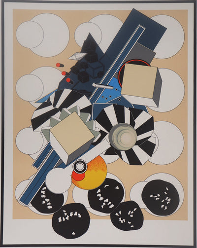 Alain LE YAOUANC : La page d'un siècle - Lithographie (détail)