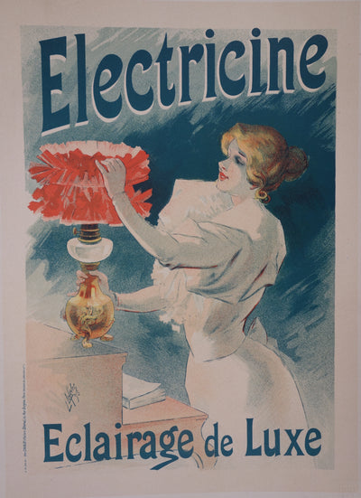 Lucien LEFEVRE : Electricine, 1897 - Affiche
