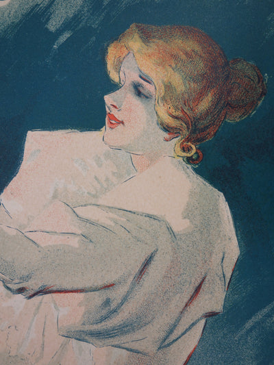 Lucien LEFEVRE : Electricine, 1897 - Affiche (détail)