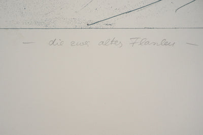 Gudrun VAN LEITNER : Les deux bouteilles, 1975 - art (détail)