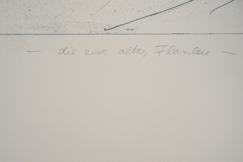 Gudrun VAN LEITNER : Les deux bouteilles, 1975 - art (détail)