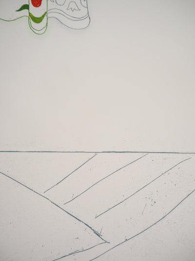Gudrun VAN LEITNER : Les deux bouteilles, 1975 - art (détail)