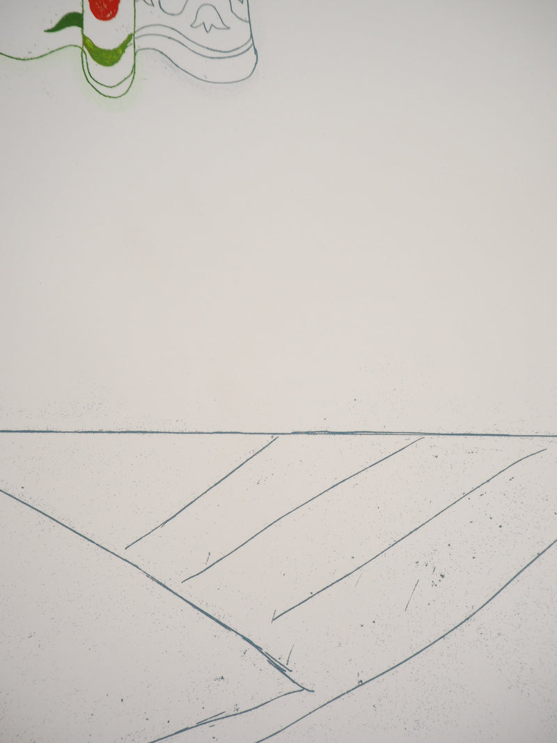 Gudrun VAN LEITNER : Les deux bouteilles, 1975 - art (détail)