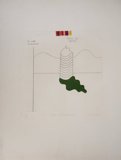 Gudrun VON LEITNER : Tour de tulipes - art