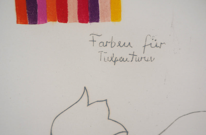 Gudrun VON LEITNER : Tour de tulipes - art (détail)